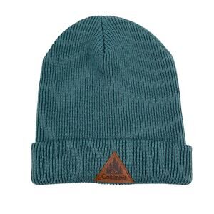 Columbia Beanie Green Knit Hat Unisex Adults One Size